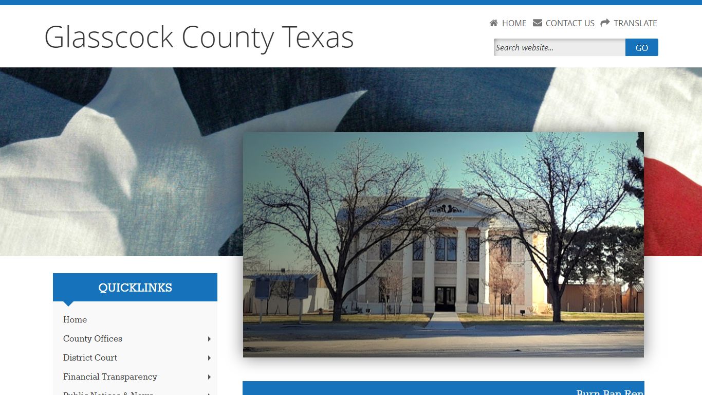 Home Page - Glasscock County